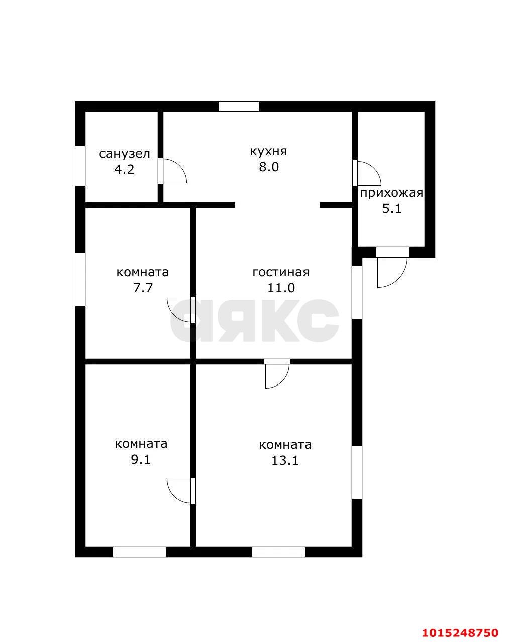 Фото №9: Дом 53 м² + 10.9 сот. - Динская