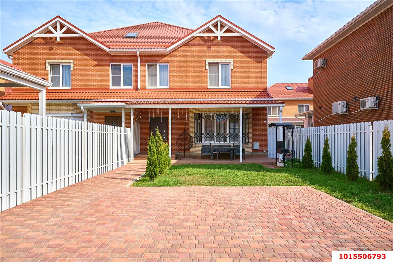 Фото №1: Таунхаус 120 м² + 2 сот. - Краснодар, КП Греция, ул. Эгейская, 3к16