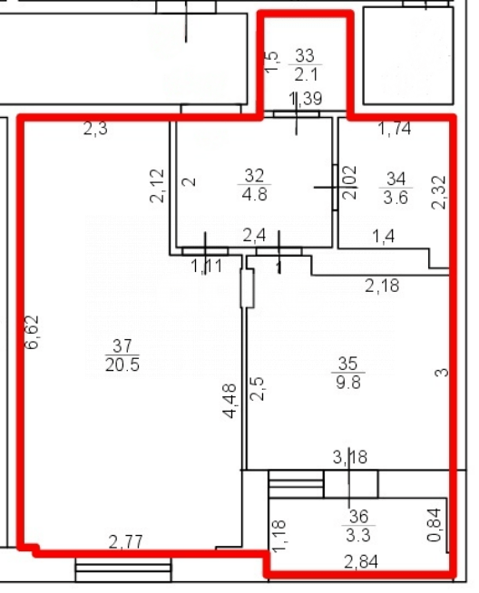 Фото №10: 1-комнатная квартира 40 м² - Харино, жилой комплекс Атмосфера, ул. Дорожная, 11