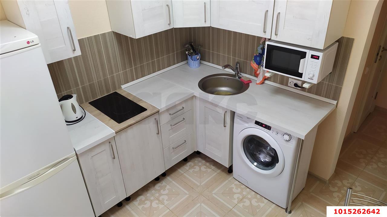 Фото №3: 1-комнатная квартира 25 м² - Новая Адыгея, жилой комплекс Родной Дом, ул. Бжегокайская, 31/3к3