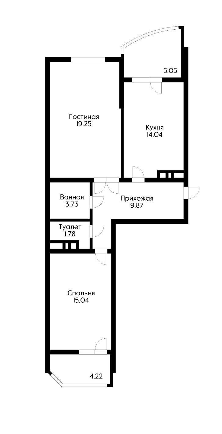 Фото №10: 2-комнатная квартира 68 м² - Краснодар, Карасунский внутригородской округ, жилой комплекс Каскад, мкр. Гидростроителей, ул. имени Дмитрия Благоева, 31к1