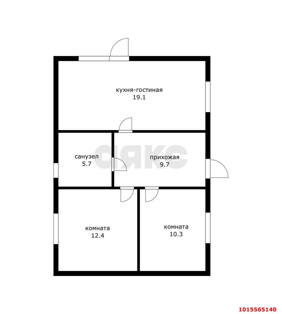 Фото №7: Дом 59 м² + 6 сот. - Краснодар, КП Крепость, ул. Раевская, 123