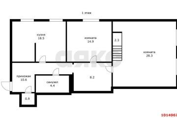Фото №1: 4-комнатная квартира 134 м² - Краснодар, мкр. Центральный, ул. Пашковская, 137к2