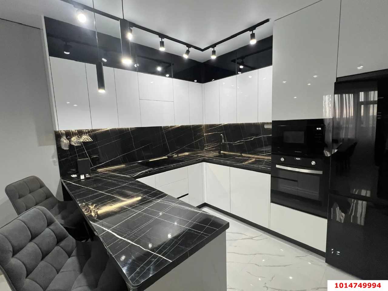 Фото №2: 2-комнатная квартира 56 м² - Краснодар, жилой комплекс Дыхание, ул. Лётчика Позднякова, 2к17