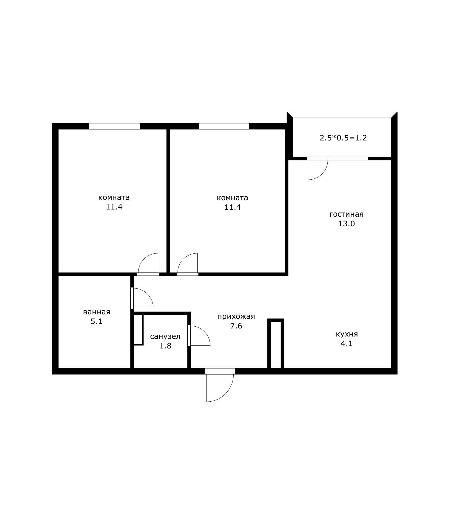 Фото №20: 2-комнатная квартира 56 м² - Краснодар, Прикубанский внутригородской округ, мкр. жилой комплекс Дыхание, ул. Лётчика Позднякова, 2к17
