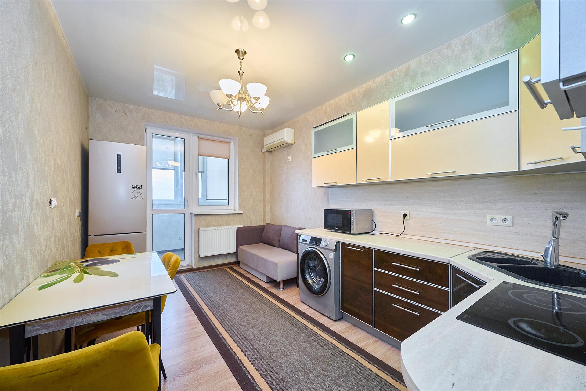 Фото №8: 1-комнатная квартира 47 м² - Краснодар, Прикубанский внутригородской округ, мкр. имени Маршала Жукова, ул. Александра Покрышкина, 4/10