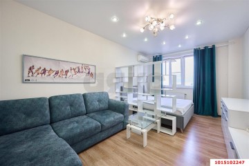 Фото №1: 1-комнатная квартира 47 м² - Краснодар, мкр. имени Маршала Жукова, ул. Александра Покрышкина, 4/10