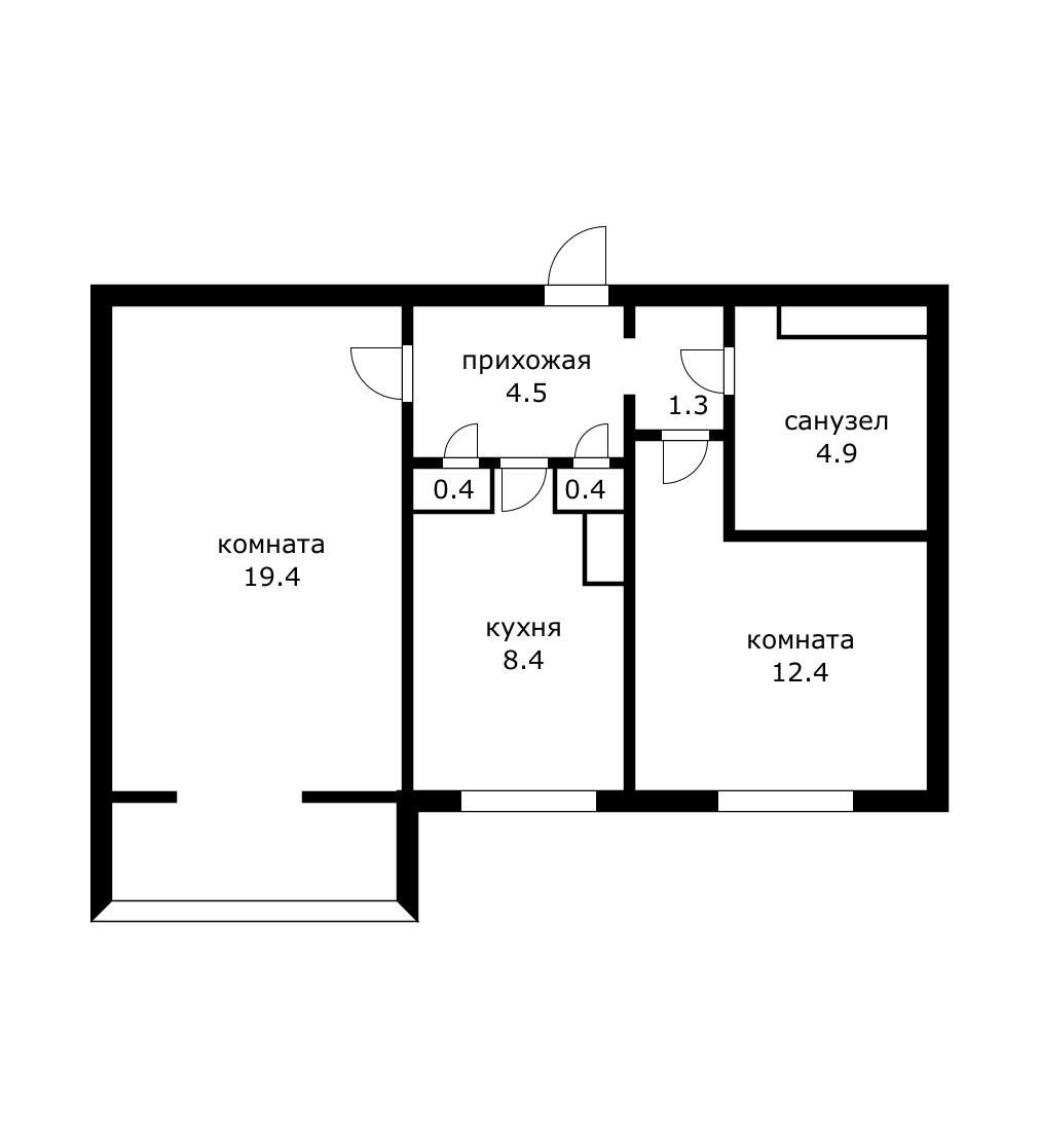 Фото №16: 2-комнатная квартира 51 м² - Краснодар, Прикубанский внутригородской округ, Круглик, мкр. Школьный, ул. Школьная, 15/2