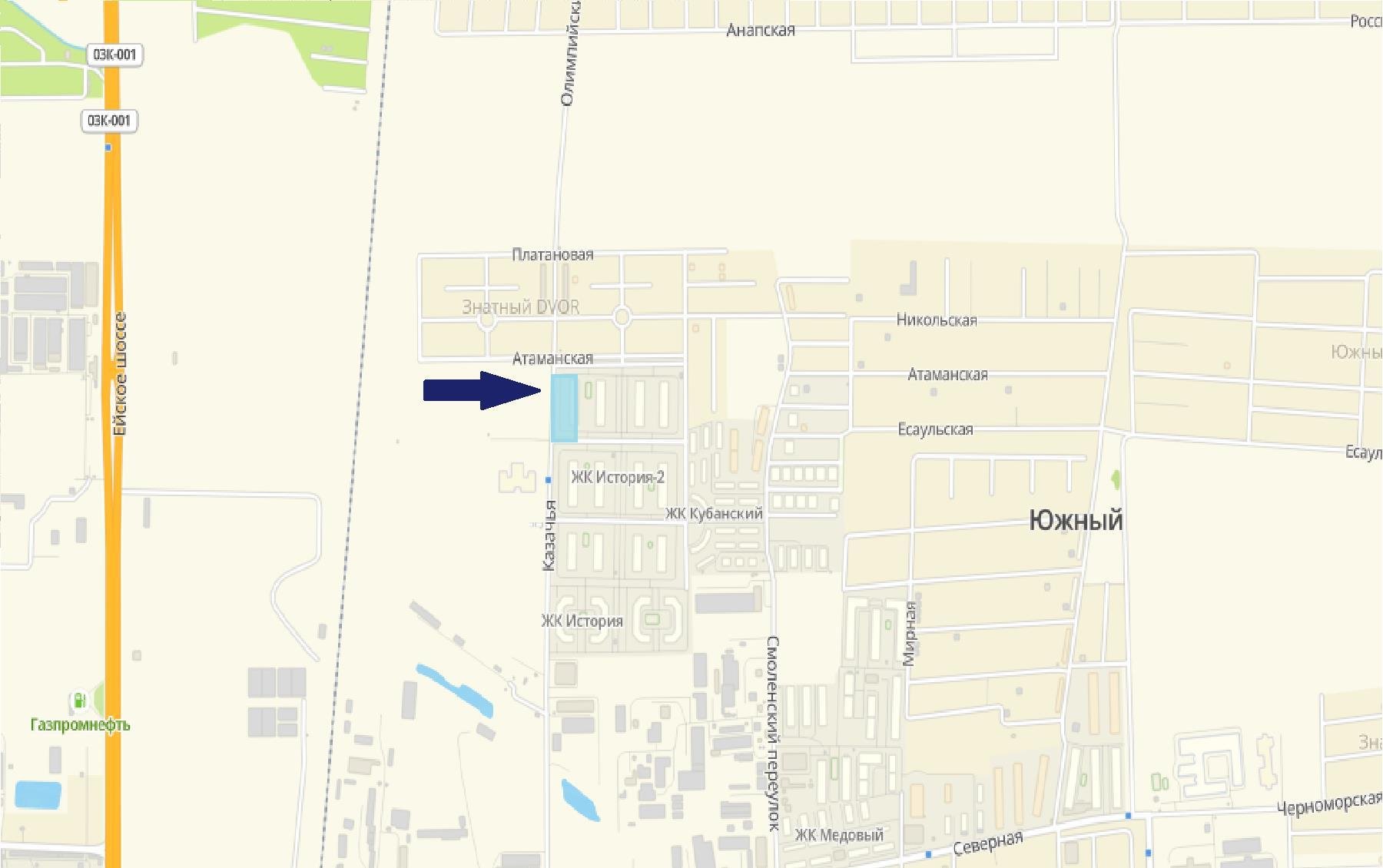 Фото №8: Коммерция 48 м² - Южный, мкр. жилой комплекс История-2, ул. Казачья, 8к1