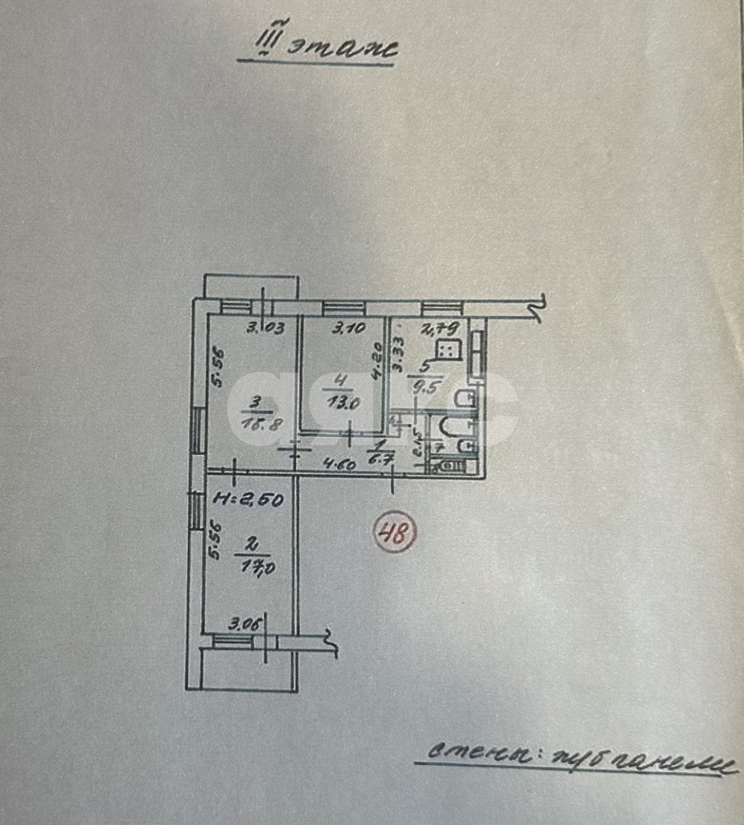 Фото №16: 3-комнатная квартира 69 м² - Мариуполь, Левобережный, пер. Февральский, 28