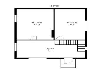 Фото №5: Дом 70 м² - Знаменский, ст Краснодарсельмаш-2, ул. Ветеранов
