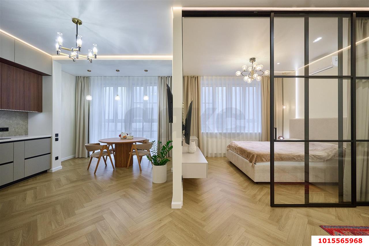 Фото №5: 2-комнатная квартира 55 м² - Краснодар, Западный внутригородской округ, ул. Строителей, 21