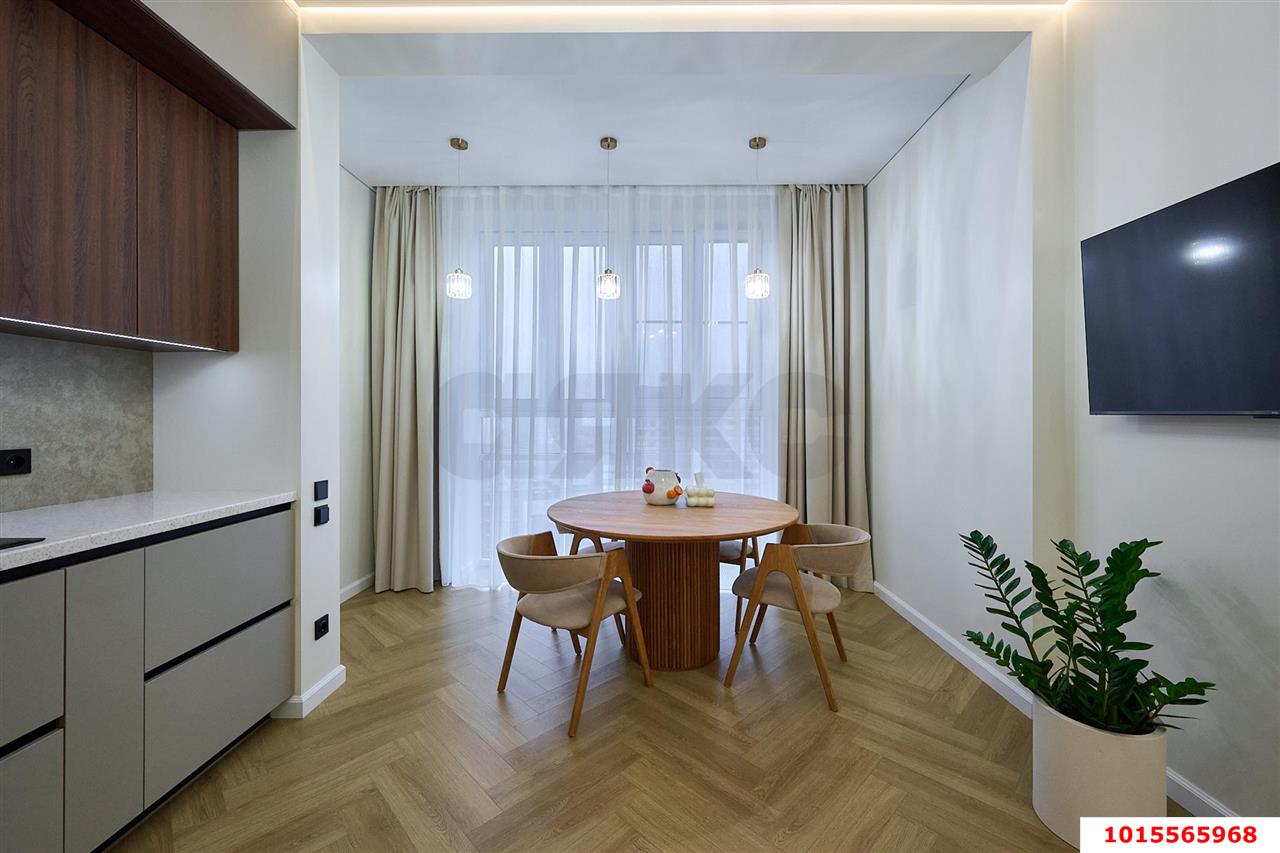 Фото №2: 2-комнатная квартира 55 м² - Краснодар, Западный внутригородской округ, ул. Строителей, 21