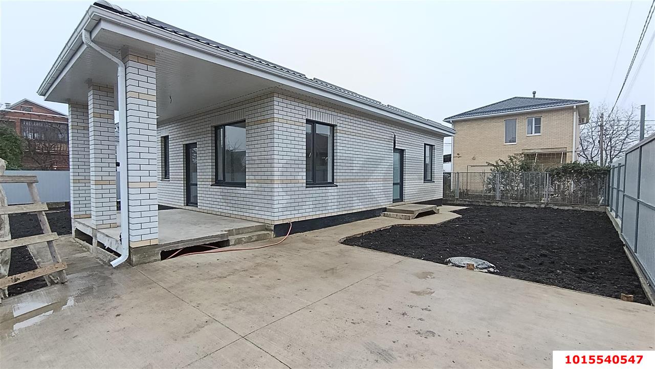 Фото №1: Дом 100 м² + 4 сот. - Кубаночка, Прикубанский внутригородской округ, ул. Фруктовая, 37