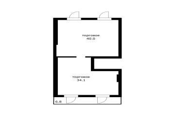 Фото №5: Коммерция 74 м² - Новая Адыгея, мкр. жилой комплекс Золотая линия 2, ул. Бжегокайская, 25к1