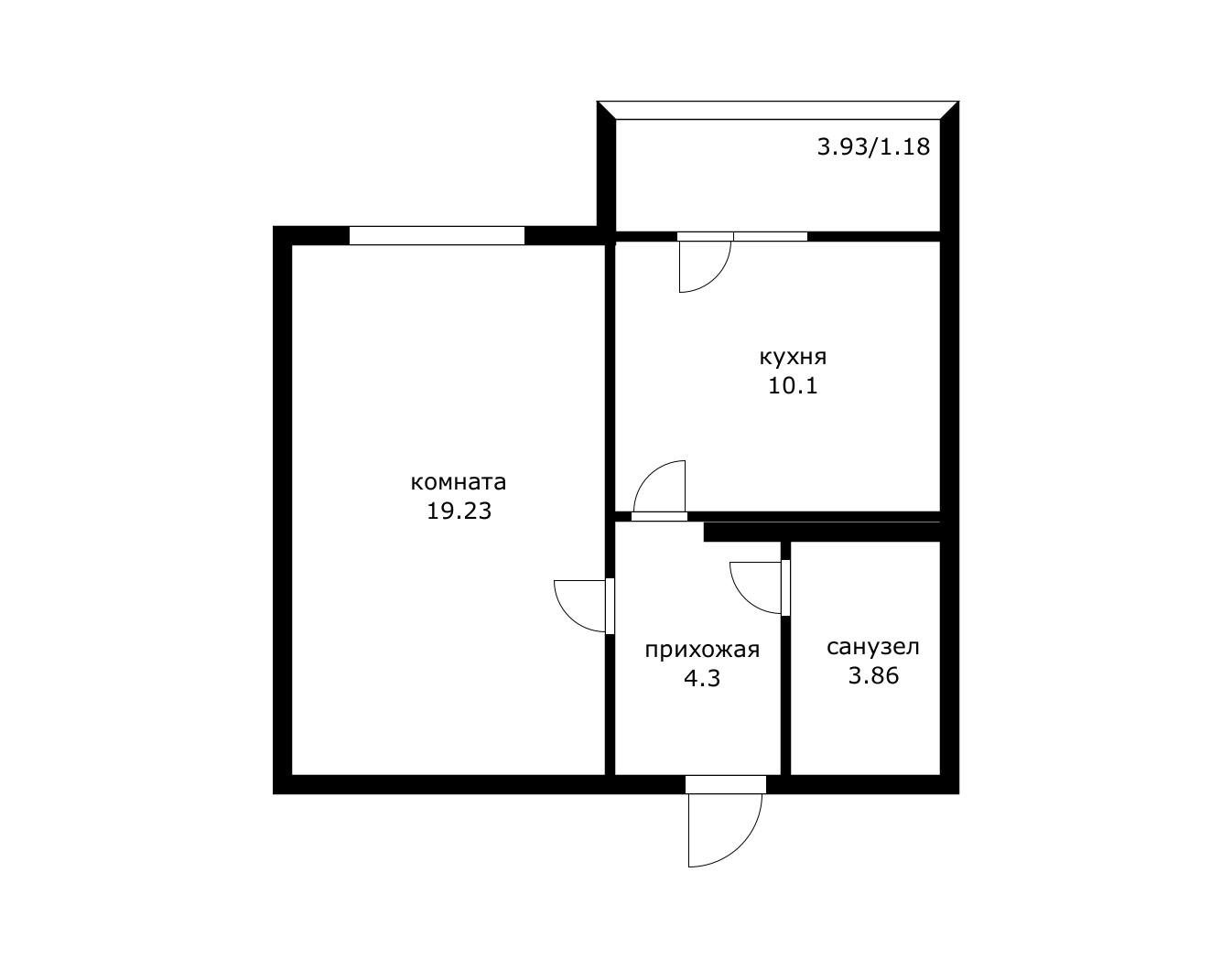 Фото №11: 1-комнатная квартира 37 м² - Краснодар, Карасунский внутригородской округ, Гидростроителей, мкр. Почтовый, ул. имени Валерия Гассия, 17