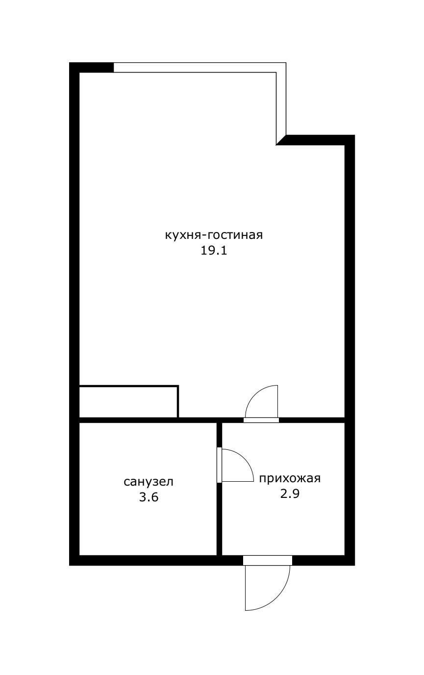 Фото №12: Студия 25 м² - Новая Адыгея, мкр. жилой комплекс Мега-Победа 2, ул. Песочная, 1к4