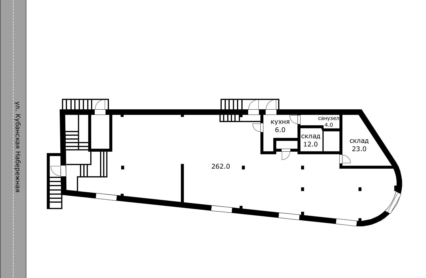 Фото №16: Коммерция 307 м² - Краснодар, ул. Кубанская набережная, 45