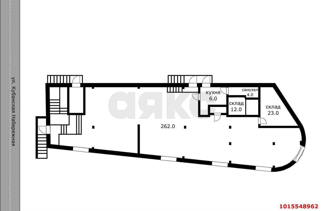 Фото №19: Офисное помещение 307 м² - Краснодар, Центральный, ул. Кубанская набережная, 45