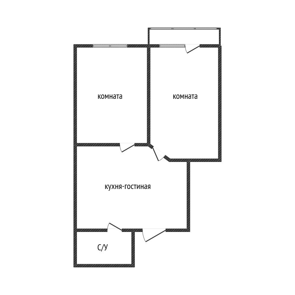 Фото №12: 2-комнатная квартира 50 м² - Новомихайловский, мкр. жилой комплекс Заречье, ул. Морская, 5/1к3