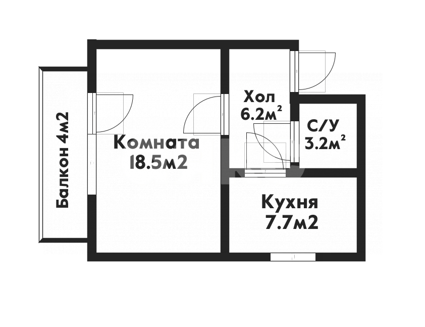 Фото №10: 1-комнатная квартира 35 м² - Геленджик, Северный, ул. Солнцедарская, 2
