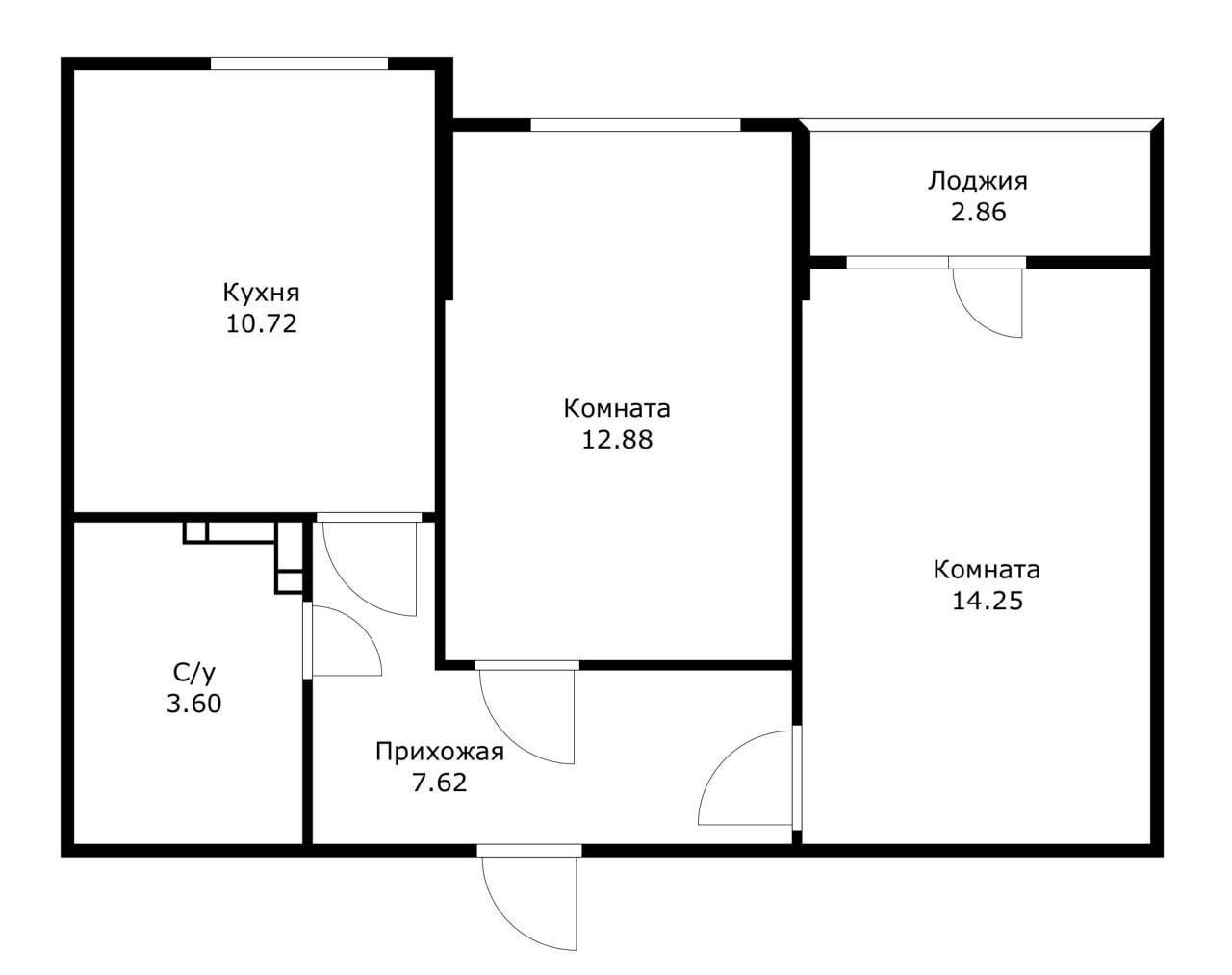 Фото №7: 2-комнатная квартира 51 м² - Краснодар, ЖК Смородина, жилой комплекс Смородина, мкр. Карасунский внутригородской округ, ул. Владимира Жириновского, 1