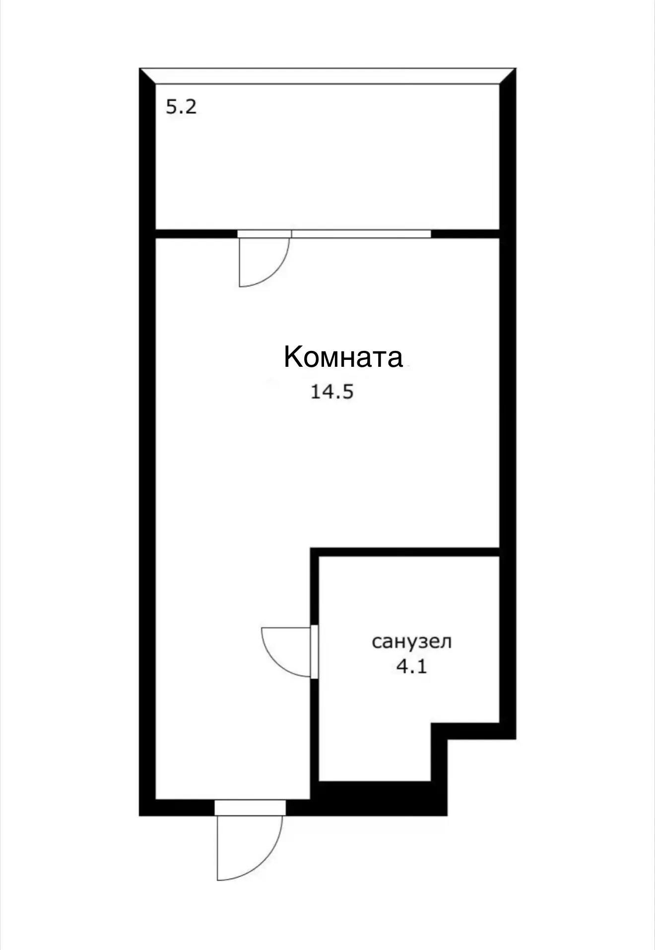 Фото №8: Апартаменты 23 м² - Архыз, п. Романтик, ул. Горная, 4