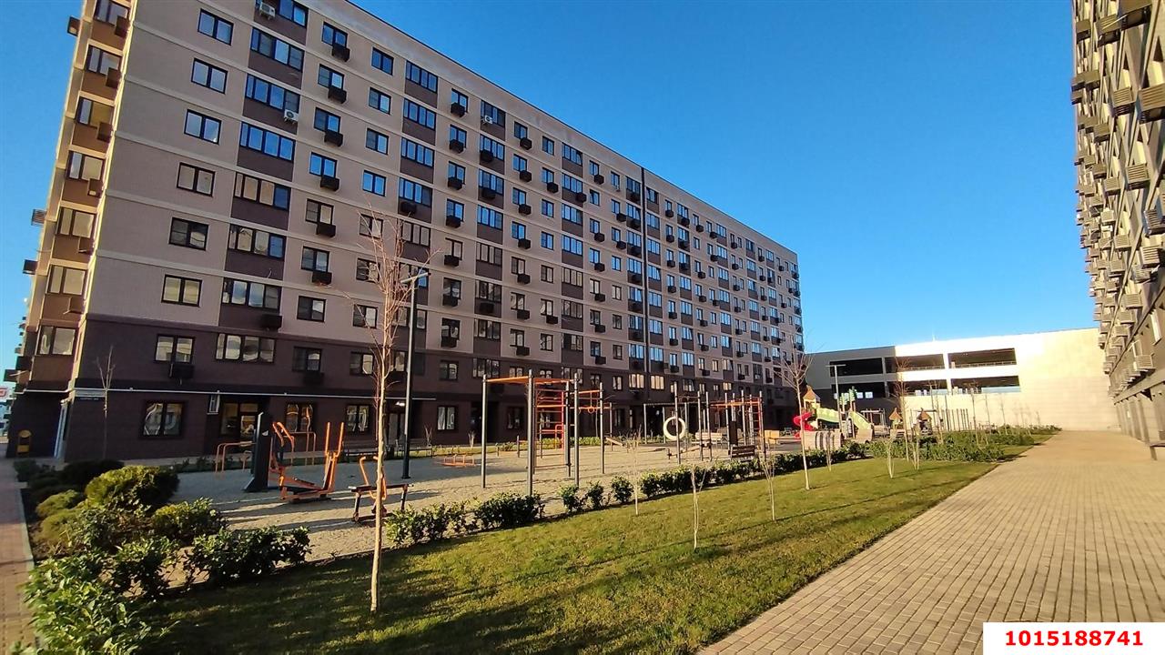 Фото №10: 1-комнатная квартира 36 м² - Краснодар, жилой комплекс Новые Сезоны, ул. Скандинавская, 1к10