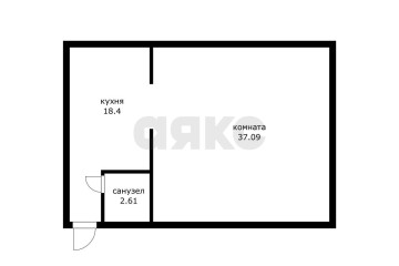 Фото №2: 1-комнатная квартира 55 м² - Российский, мкр. Прикубанский внутригородской округ, ул. Шевкунова, 19