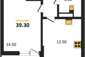 Фото №1: 1-комнатная квартира 39 м² - Краснодар, мкр. Прикубанский внутригородской округ, 