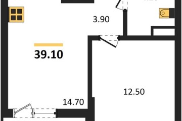 Фото №1: 1-комнатная квартира 39 м² - Краснодар, мкр. Прикубанский внутригородской округ, 