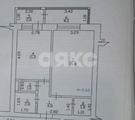 Фото №14: 1-комнатная квартира 45 м² - Горячий Ключ, Курортная Зона, ул. Мира, 18А