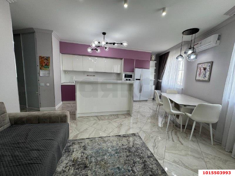 Фото №4: 3-комнатная квартира 93 м² - Краснодар, жилой комплекс Фонтаны, ул. Старокубанская, 2/23к2