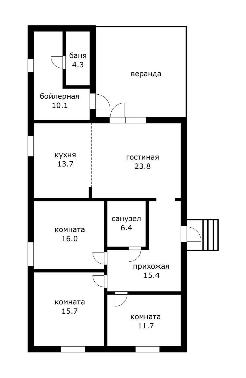 Фото №20: Дом 117 м² + 10.1 сот. - Лазурный, мкр. Прикубанский внутригородской округ, ул. Азовская