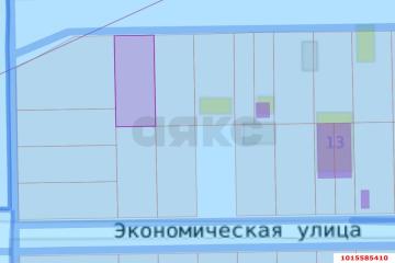 Фото №1: Земельный участок 10 сот. - Индустриальный, мкр. Прикубанский внутригородской округ, б-р Надежды, 4