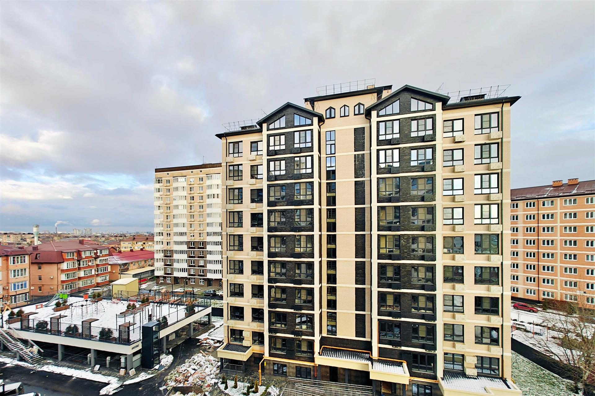 Фото №11: 1-комнатная квартира 35 м² - Яблоновский, мкр. жилой комплекс Портрет, ул. Луговая, 7А