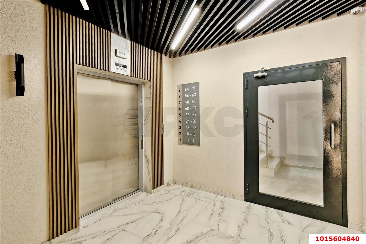 Фото №5: 1-комнатная квартира <span class="whitespace-nowrap">35 м²</span>, <span class="whitespace-nowrap">9/10 эт.</span> - Яблоновский, мкр. жилой комплекс Портрет, ул. Луговая, 7А