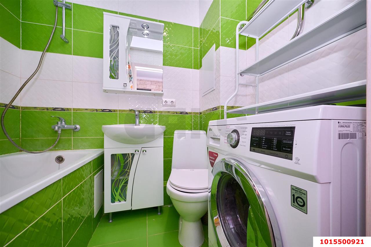 Фото №12: 1-комнатная квартира 35 м² - Краснодар, Краевая Клиническая Больница, ул. Черкасская, 53