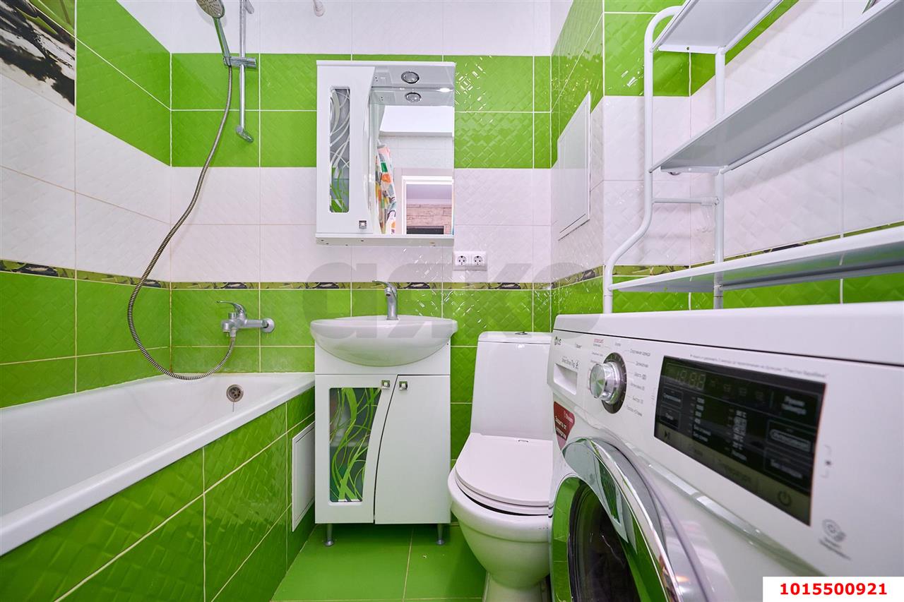 Фото №11: 1-комнатная квартира 35 м² - Краснодар, Краевая Клиническая Больница, ул. Черкасская, 53