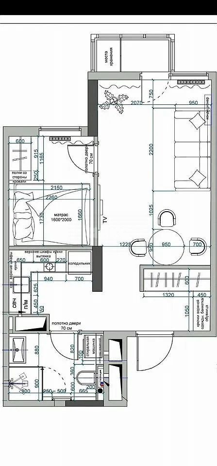 Фото №12: 1-комнатная квартира 37 м² - Ростов-на-Дону, ЖК Гринсайд, ул. Нансена, 109/6