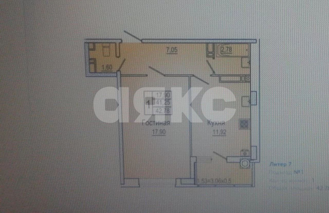 Фото №11: 1-комнатная квартира 43 м² - Ростов-на-Дону, жилой комплекс Красный Аксай, ул. Подвойского, 68