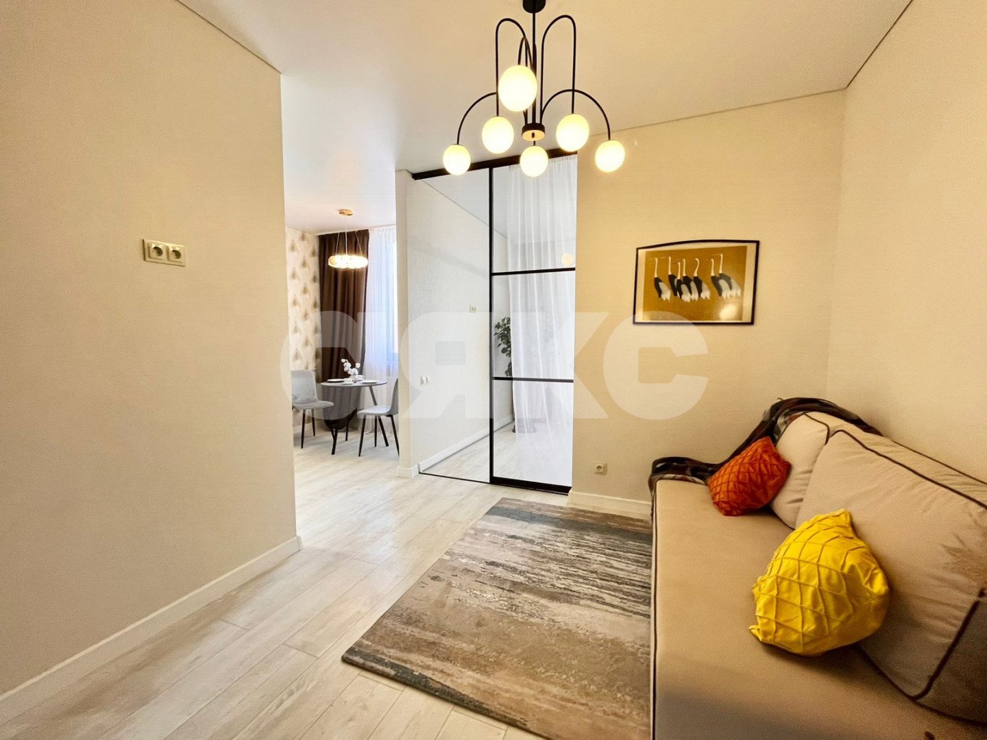 Фото №3: 1-комнатная квартира 38 м² - Ростов-на-Дону, ЖК Гринсайд, ул. Нансена, 109/6