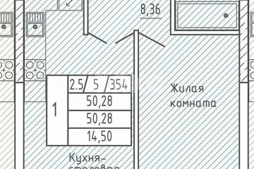 Фото №5: 1-комнатная квартира 50 м² - Ростов-на-Дону, мкр. Нахичевань, ул. Каяни, 22