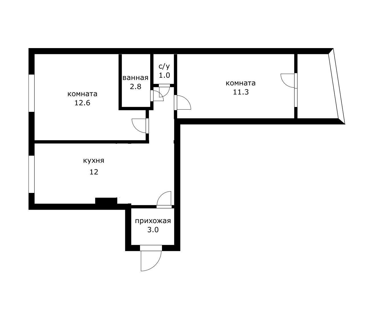 Фото №8: 2-комнатная квартира 52 м² - Краснодар, Западный внутригородской округ, мкр. Юбилейный, ул. 70-летия Октября, 24
