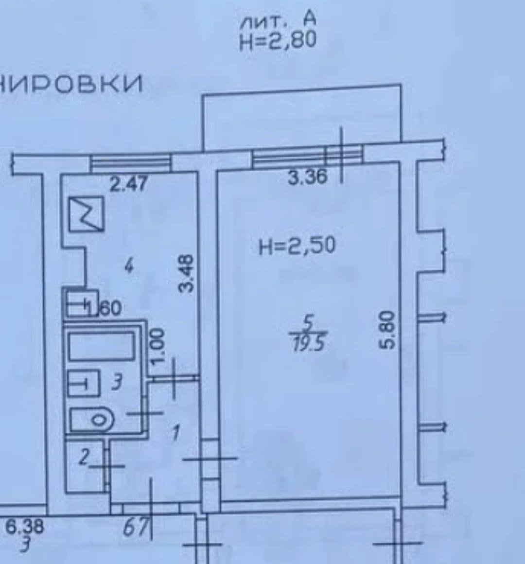 Фото №4: 1-комнатная квартира 35 м² - Краснодар, Карасунский внутригородской округ, мкр. Комсомольский, ул. Уральская, 150