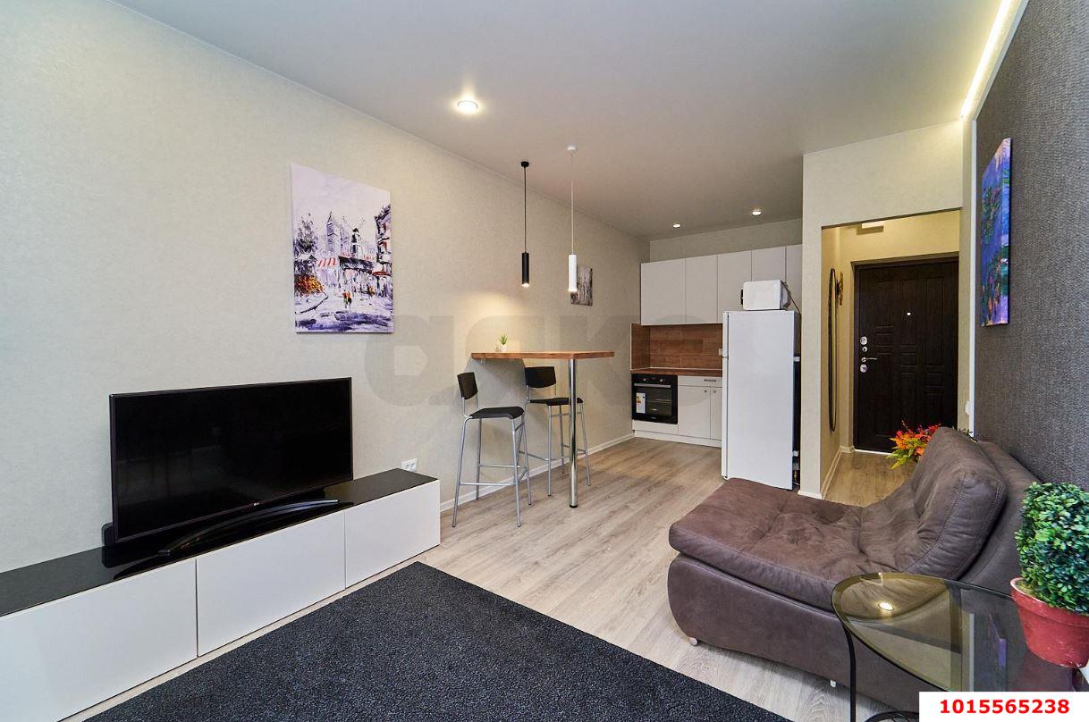 Фото №2: 1-комнатная квартира 35 м² - Краснодар, Славянский, ул. Заполярная, 37к1