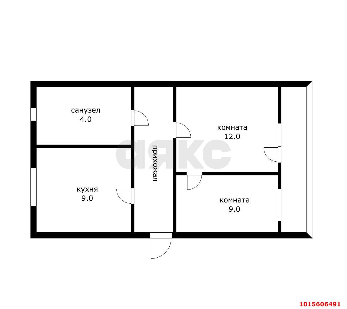 Фото №10: 2-комнатная квартира 43 м² - Энем, ул. Перова, 57
