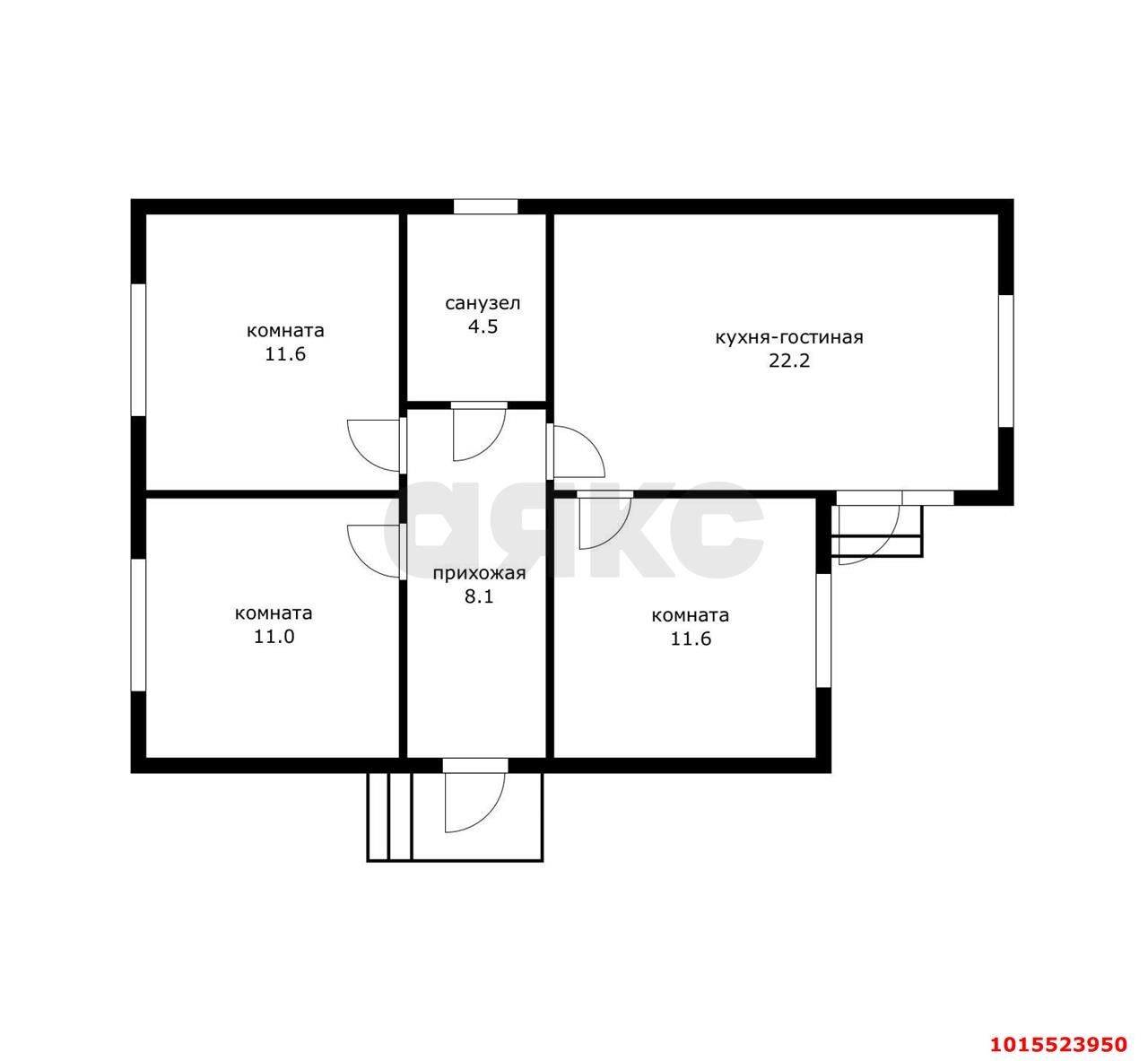 Фото №10: Дом 70 м² + 4.4 сот. - садовые участки Лесное, ул. Грушовая