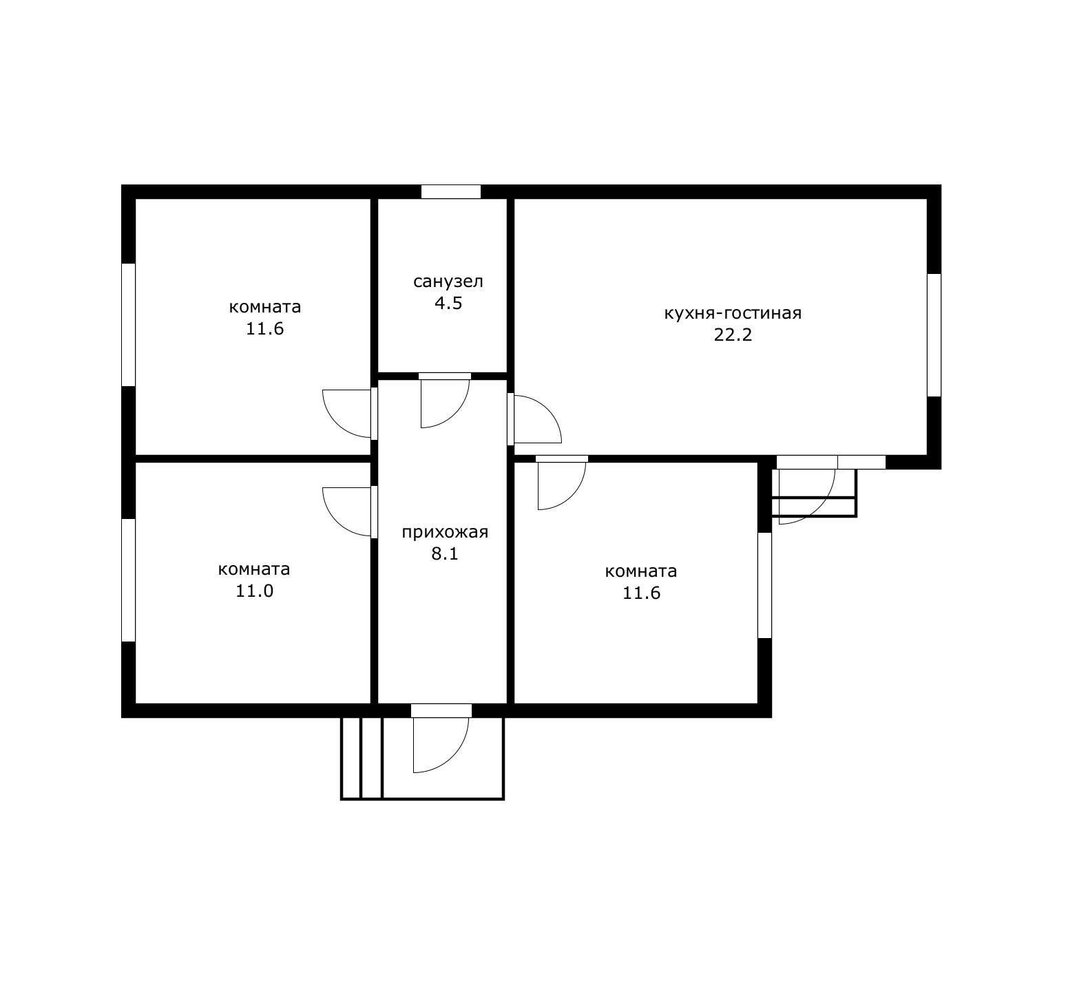 Фото №10: Дом 70 м² + 4.4 сот. - садовые участки Лесное, ул. Грушовая