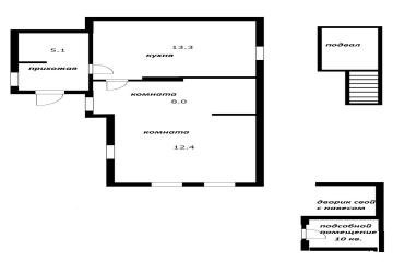 Фото №3: Часть дома 40 м² - Краснодар, мкр. Западный внутригородской округ, ул. Котовского, 16